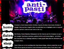Tablet Screenshot of anti-pasti.co.uk